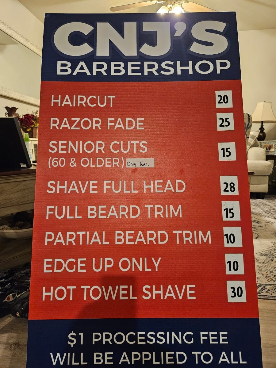 CNJ'S Barbershop