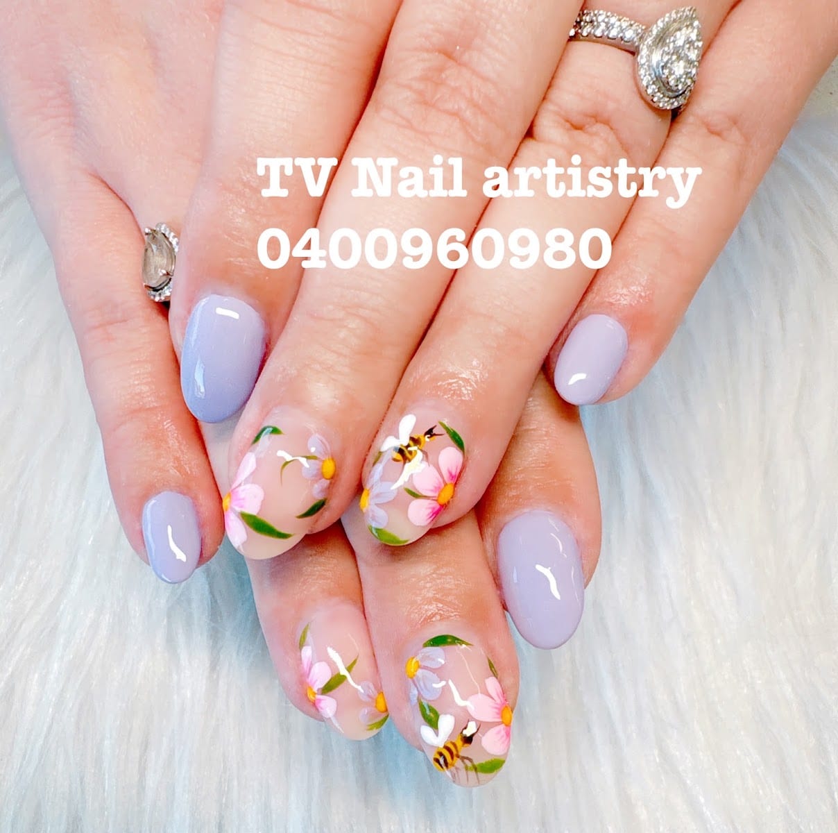 TV nail artistry