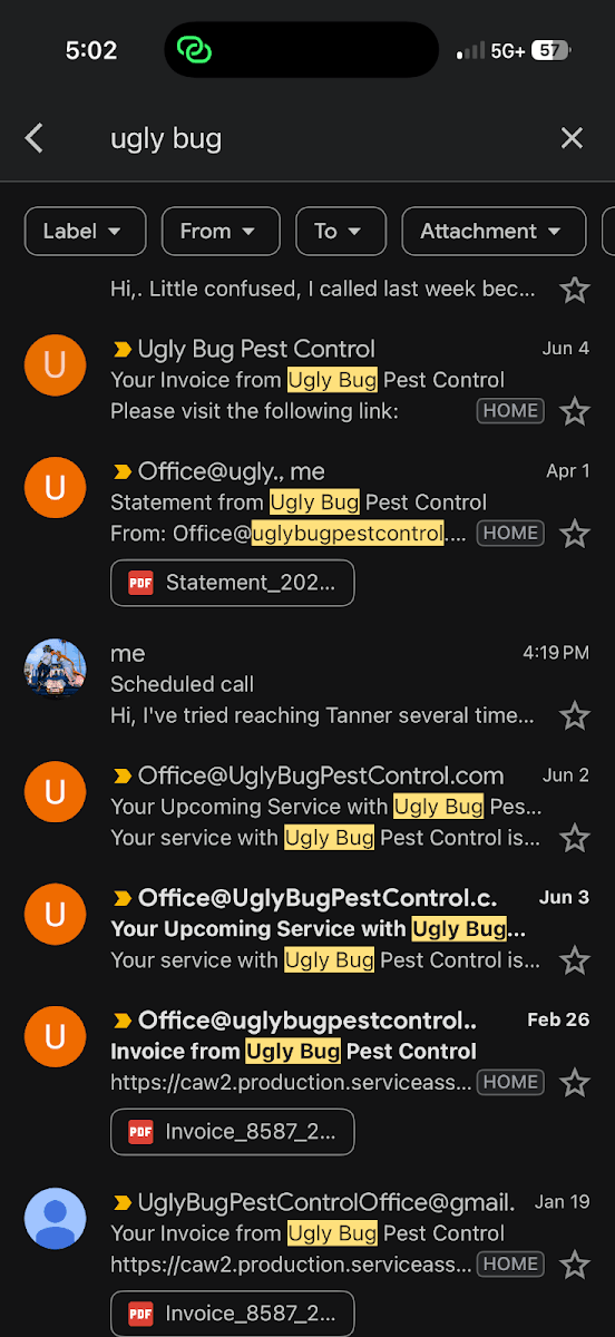 Ugly Bug Pest Control