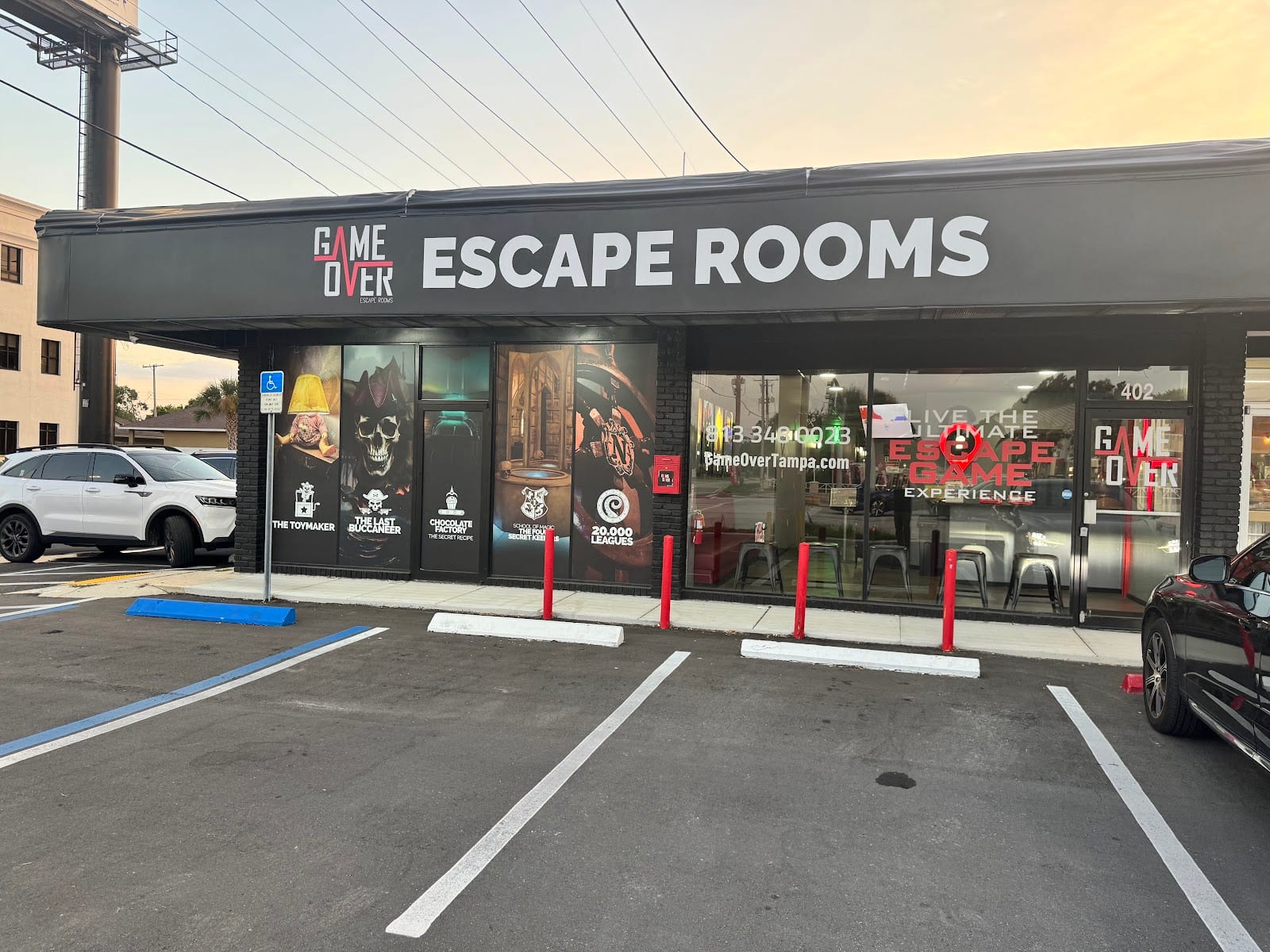 Game Over Escape Rooms WEST TAMPA