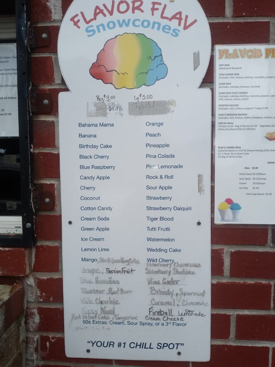 Flavor Flav Snowcone Shack