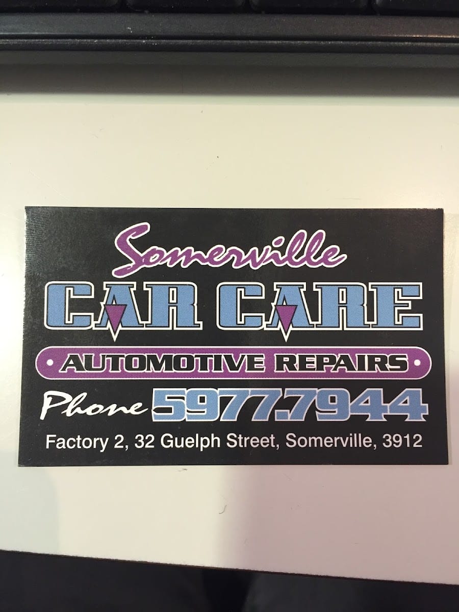 Somerville Car Care Automotive Repairs