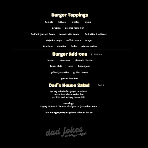 Dad Jokes Cheesyburger, photo 4
