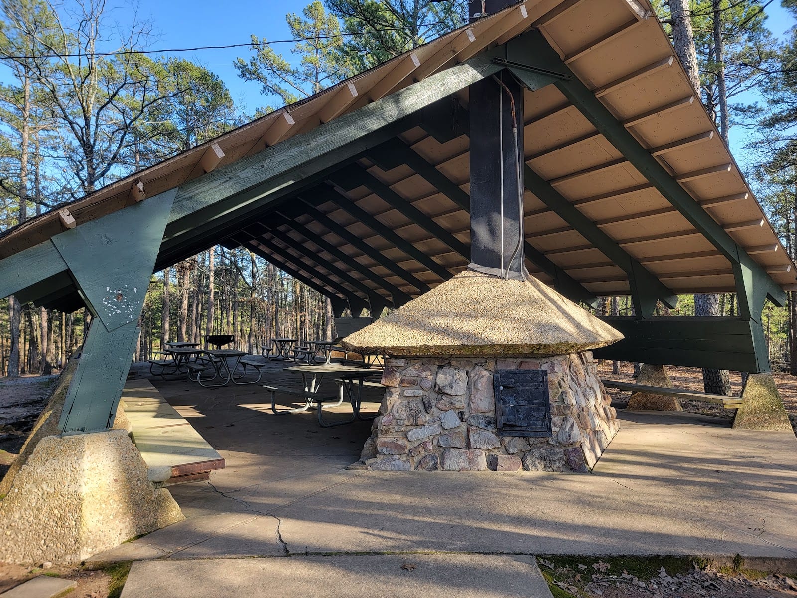 Pavilion with Fireplace