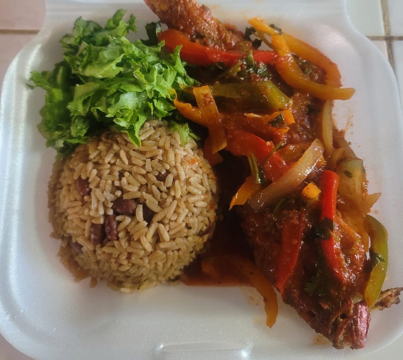 Anita roti and West Indian