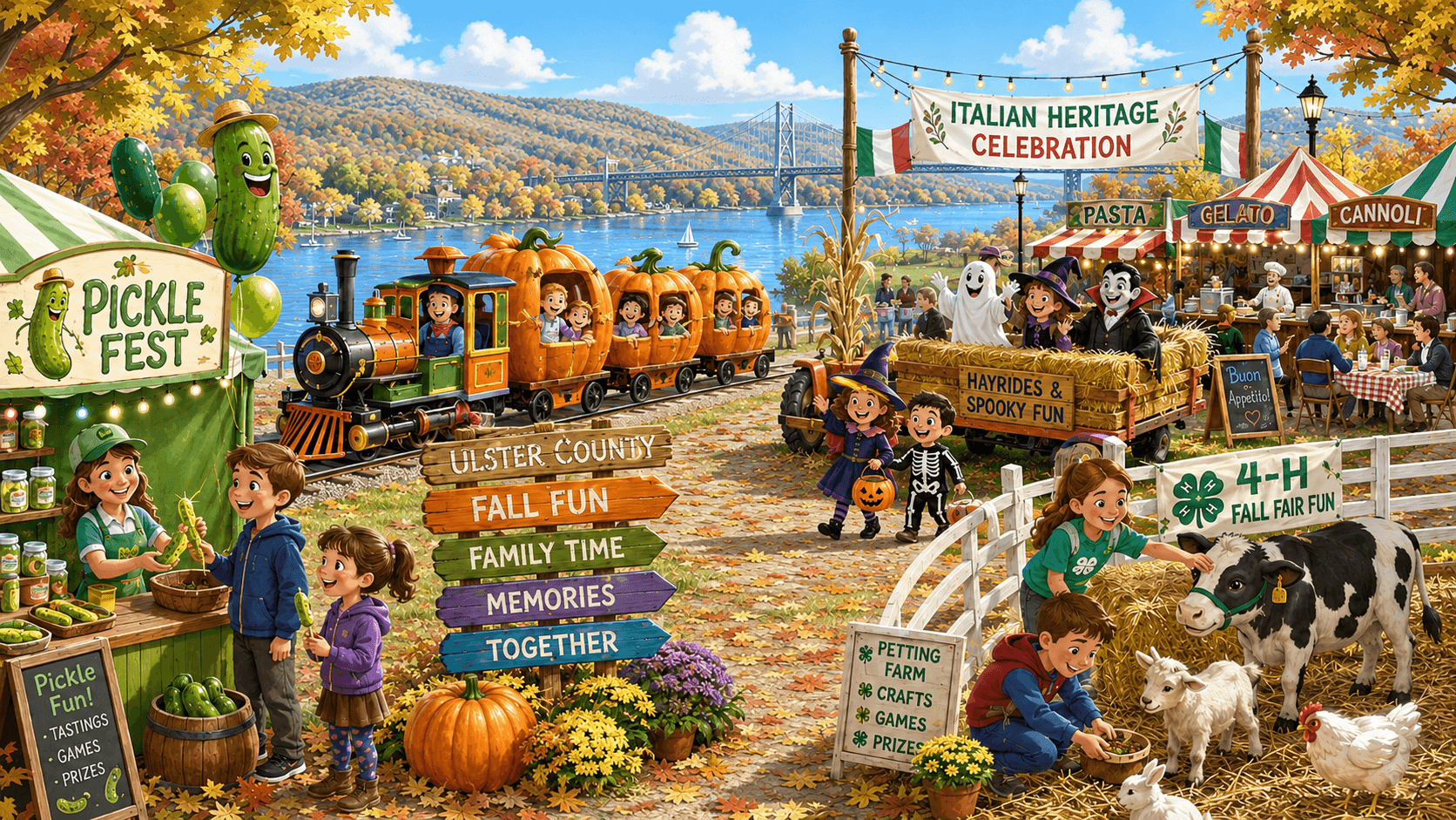 5 Family-Friendly Events in Ulster County This October 2026
