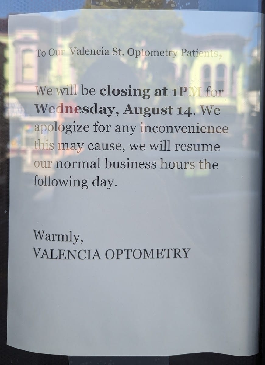 Valencia Street Optometry
