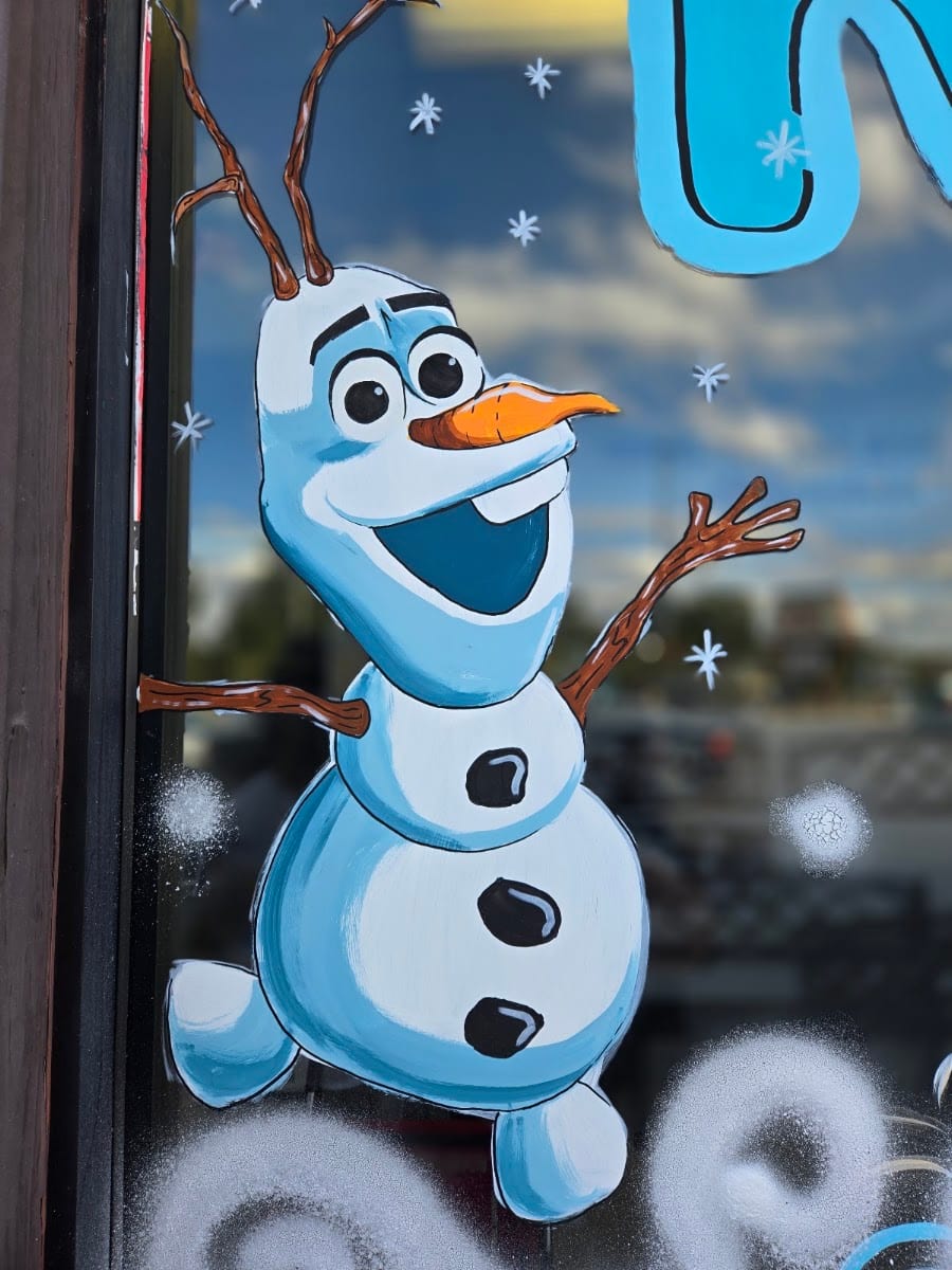 D & D Window Painting