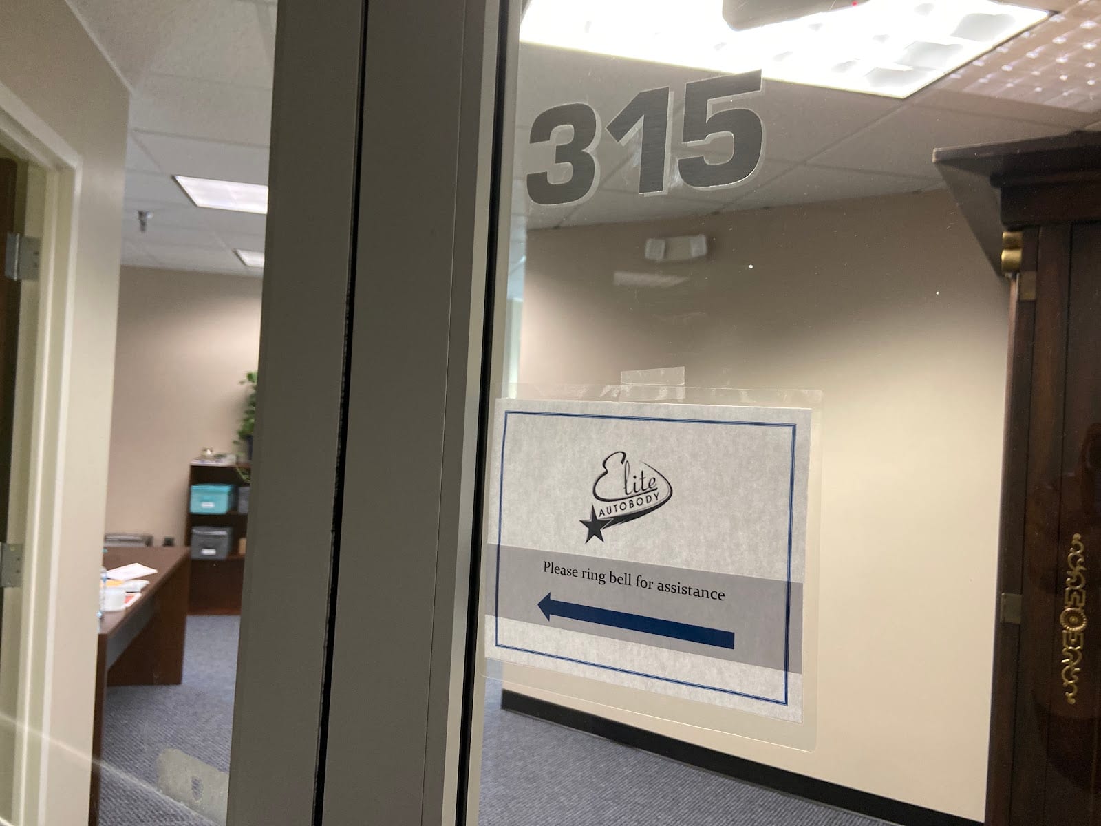 Elite Auto Body Corp. Office