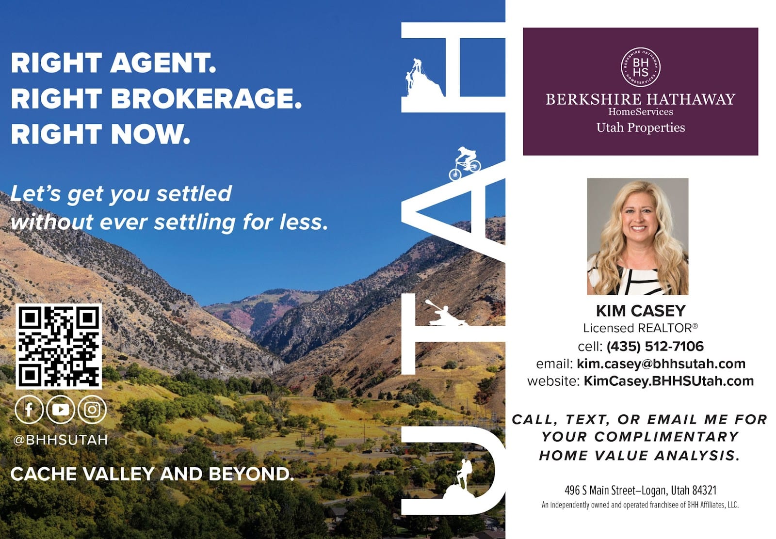Kim Casey Real Estate - Berkshire Hathaway HomeServices Cache Valley, photo 3