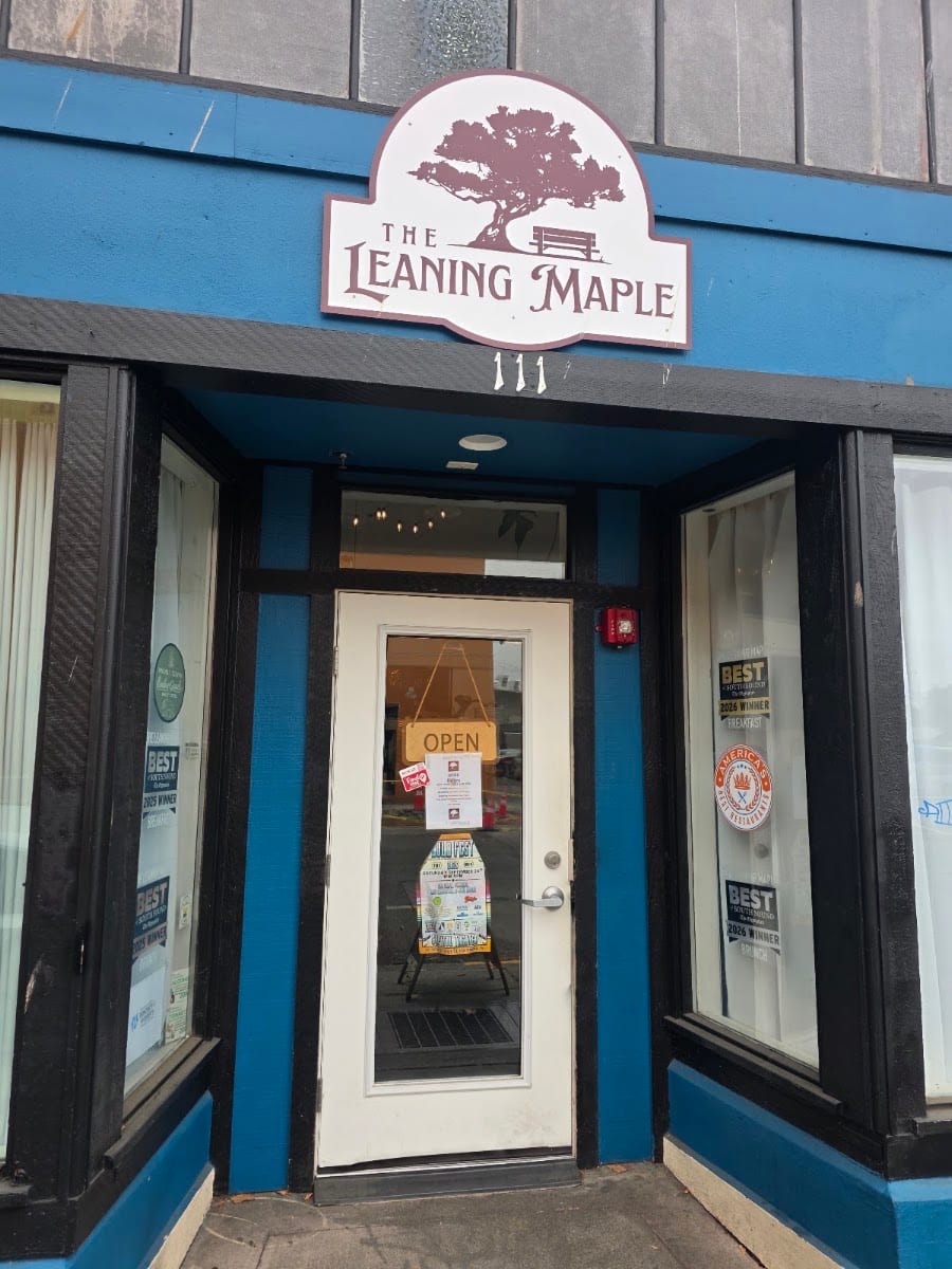 The Leaning Maple