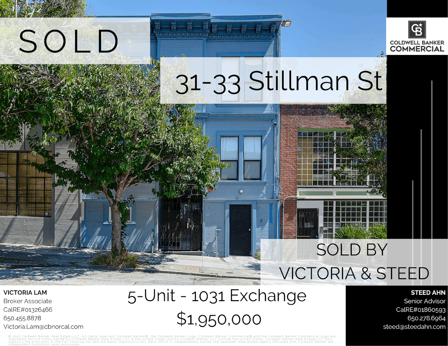 Steed Ahn - Coldwell Banker Realty CalDRE 01860593