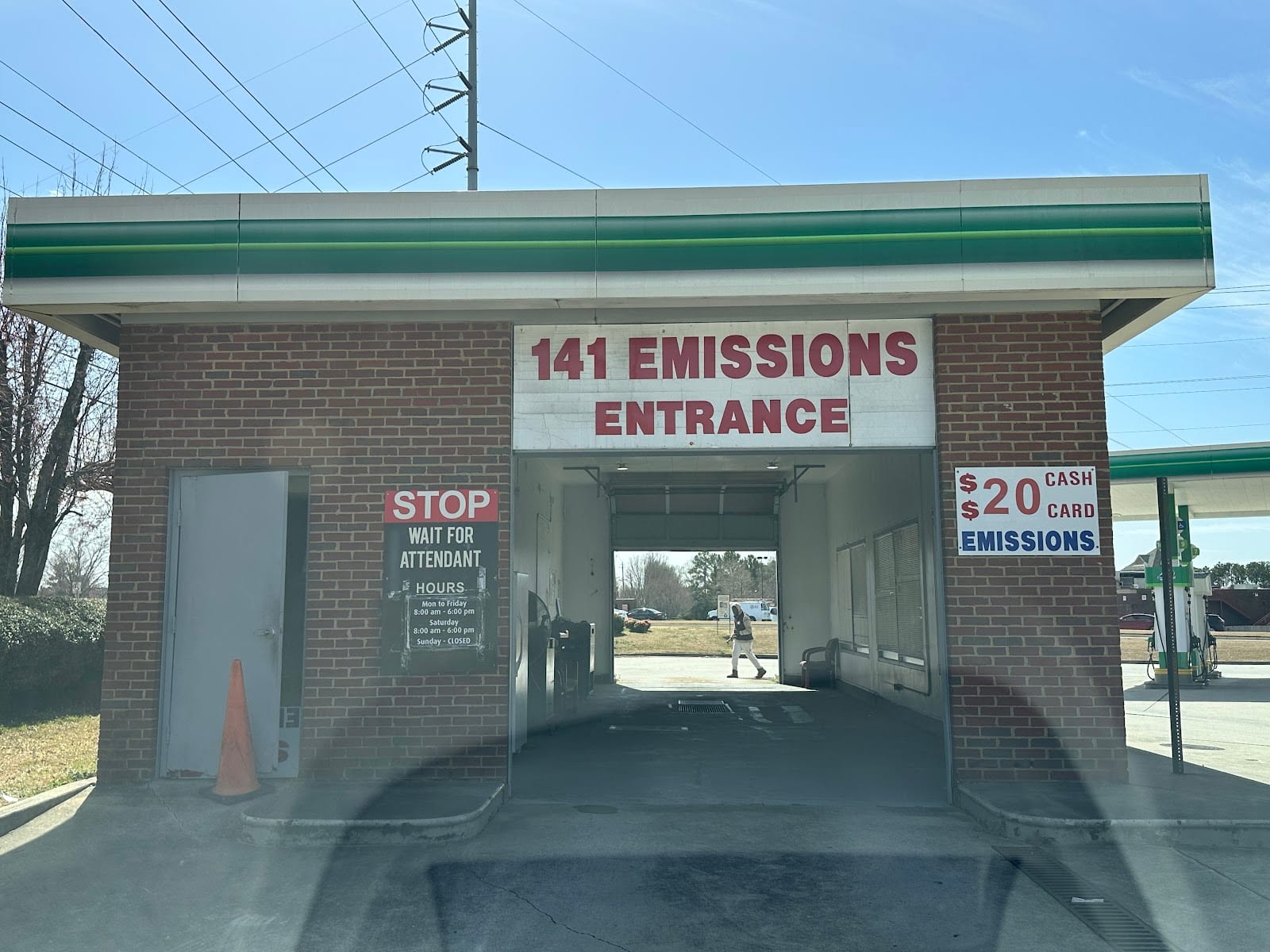 141 Emissions - Emission testing center