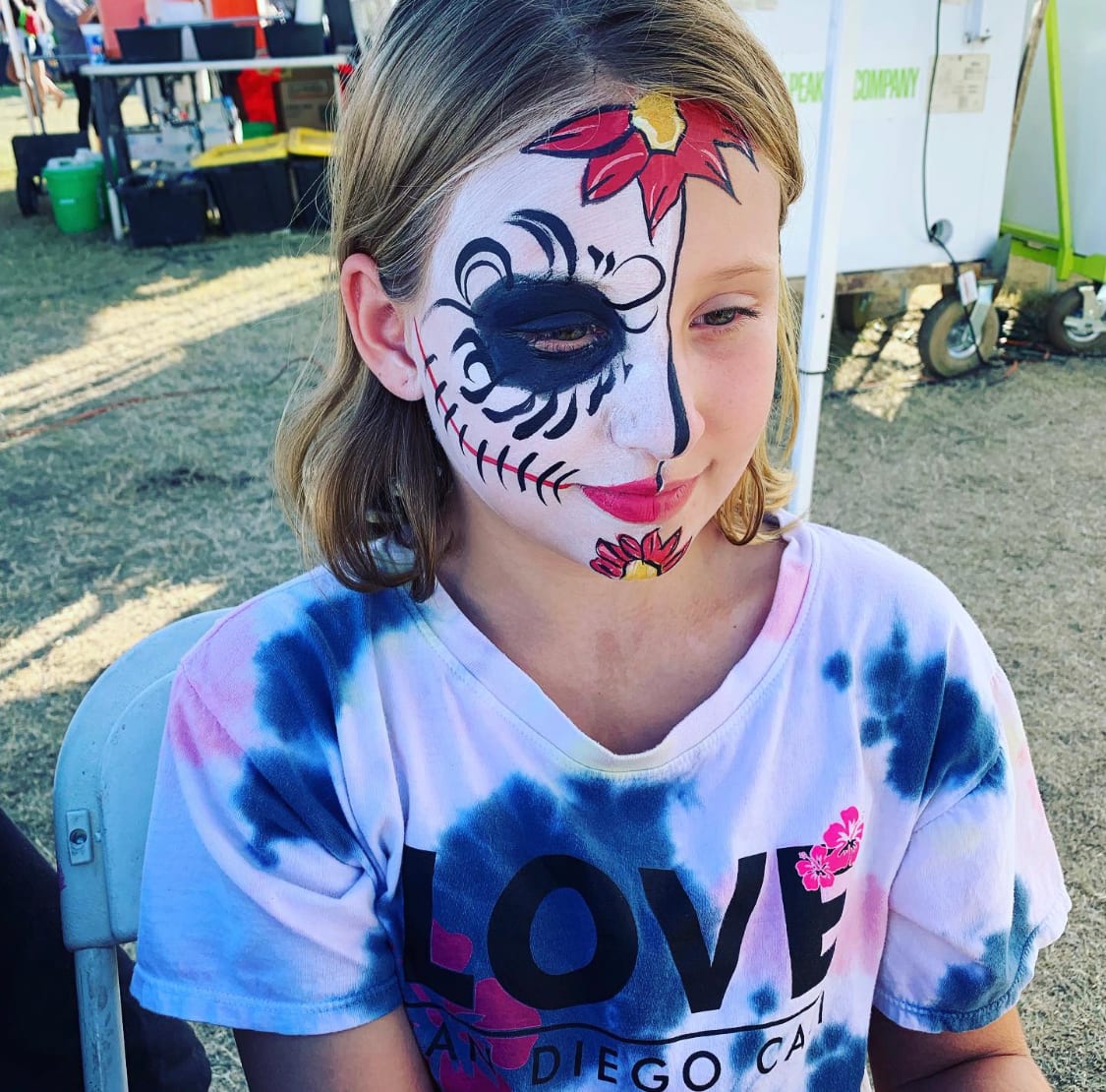 Candy Face Painting