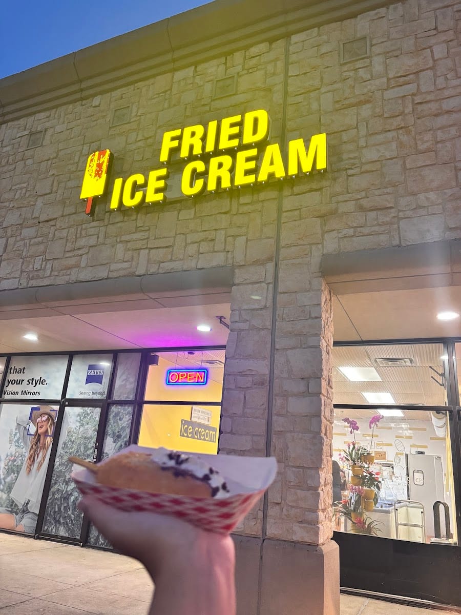 Gold Pops Fried Ice Cream