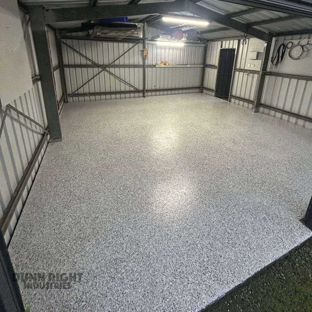 Dunn Right Industries - Epoxy Flake Flooring