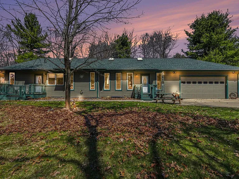 7.37 Wooded Acres and a Remarkably Built Ranch on River Road