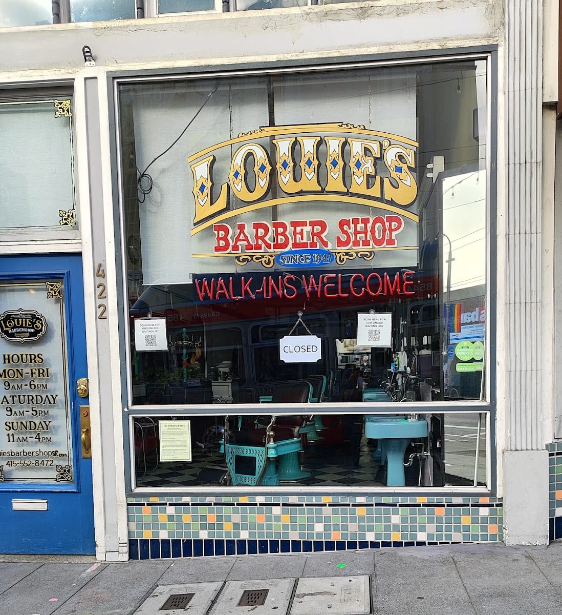 Louie's Barbershop SF