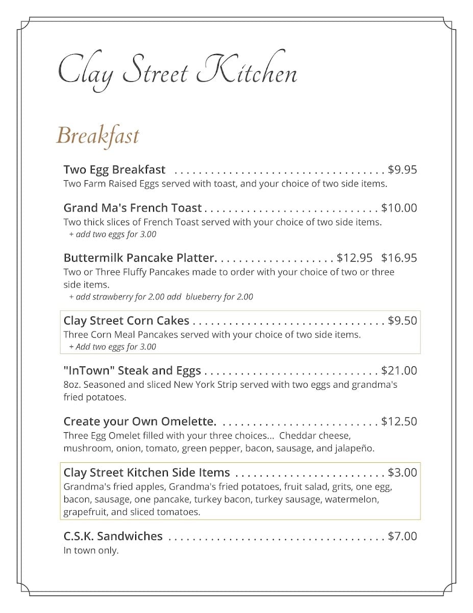 Clay Street Kitchen, photo 3