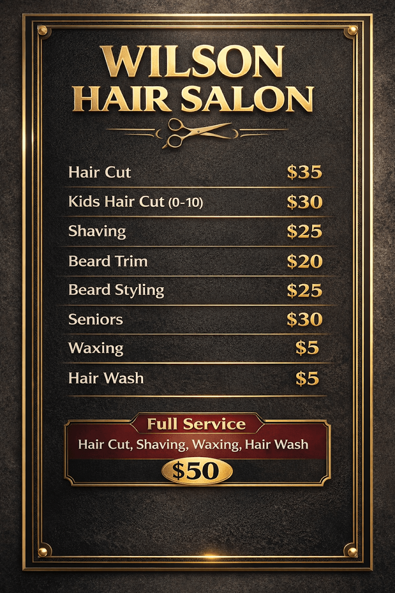WILSON HAIR SALOON & Türk Berber, photo 3