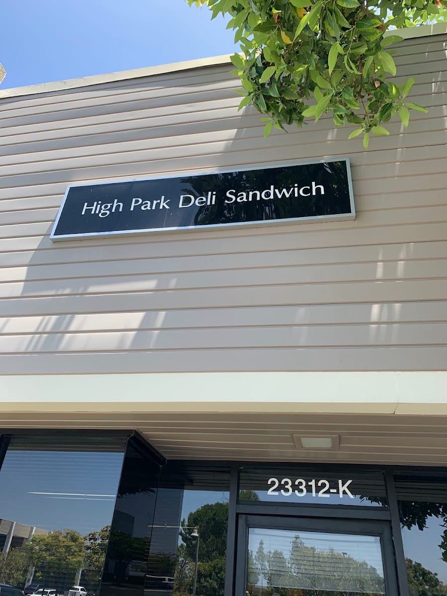 High Park Deli Sandwich