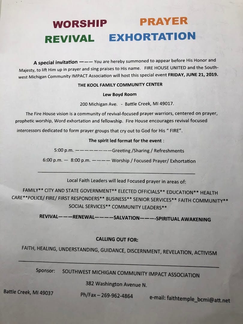 Southwest Michigan community Impact Association, photo 3