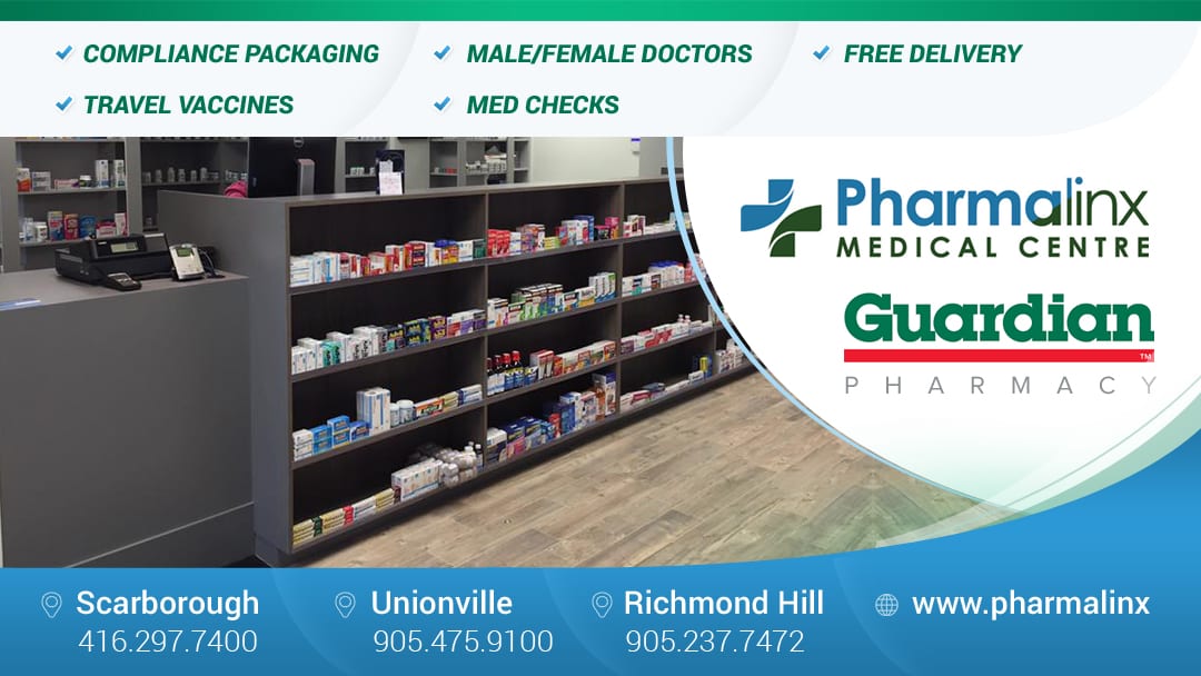 Pharmalinx Medical Centre and Guardian Pharmacy - Richmond Hill (Formerly Hayyan Healthcare), photo 4