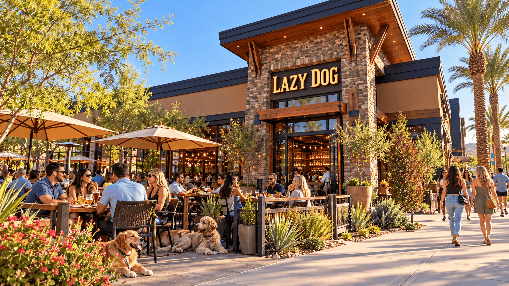Lazy Dog Opens in Downtown Summerlin