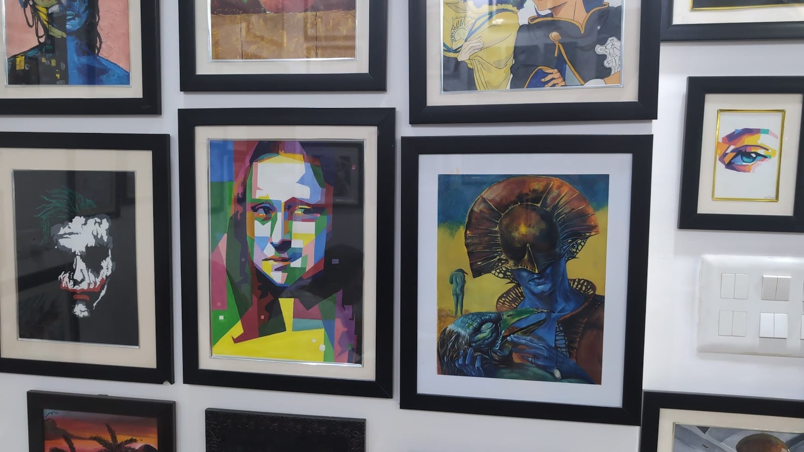 Creative fine art studio