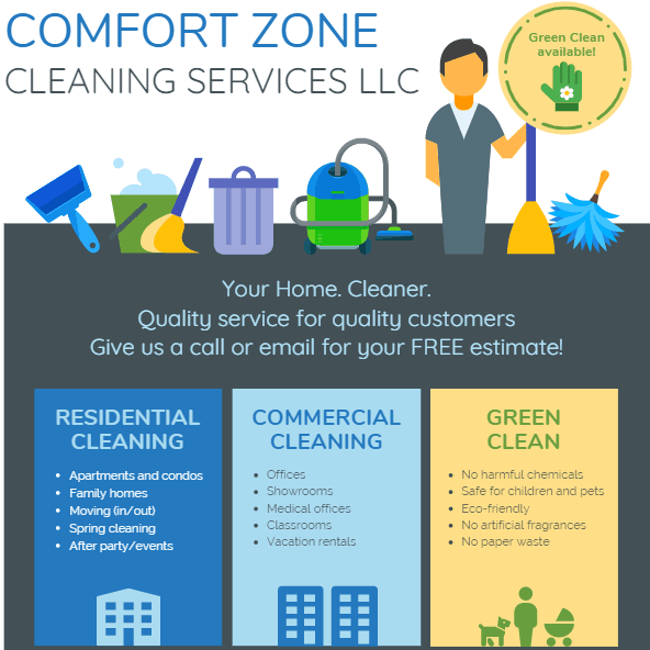 Comfort Zone Cleaning Services, LLC