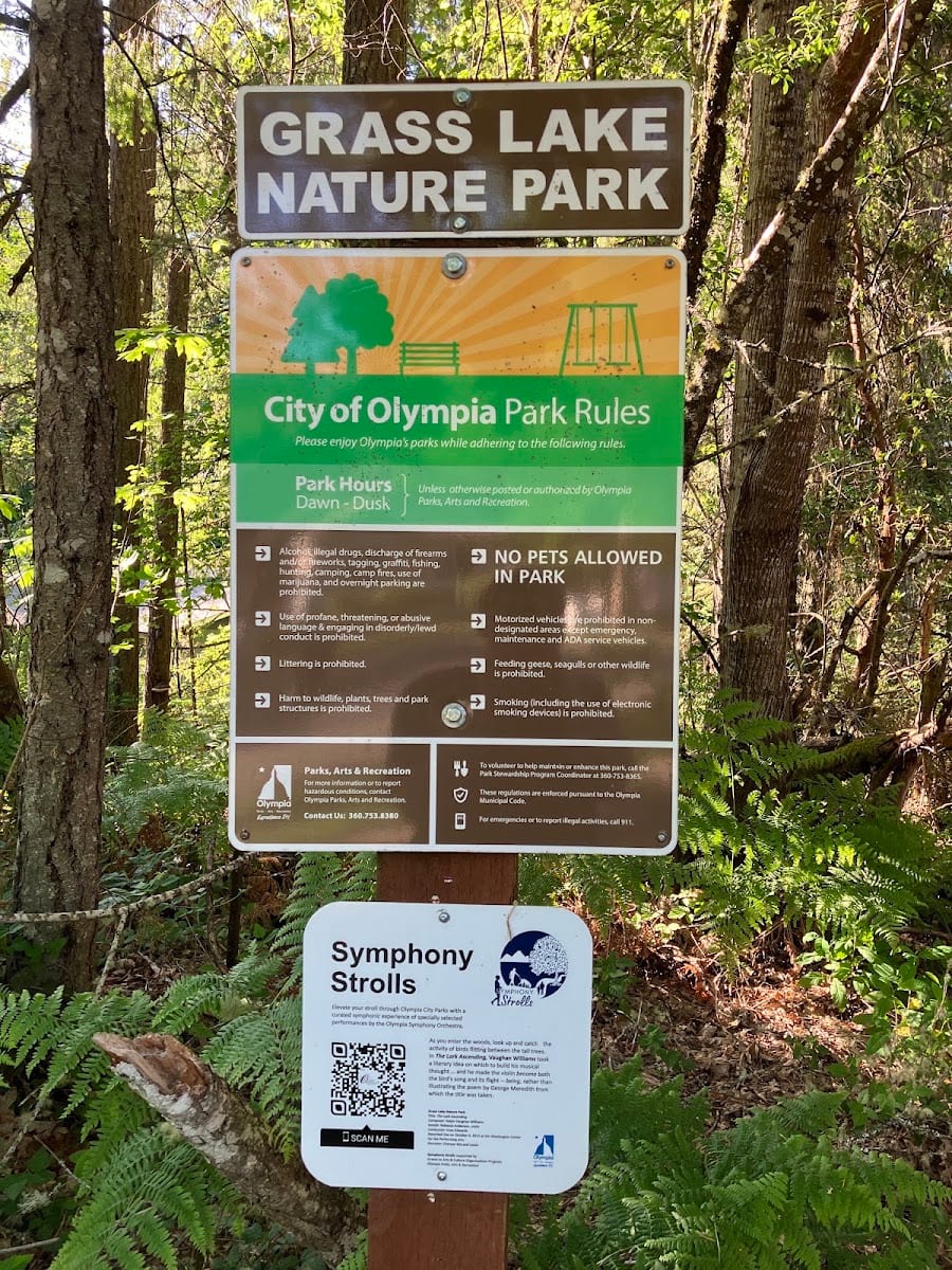 Grass Lake Nature Park Trailhead
