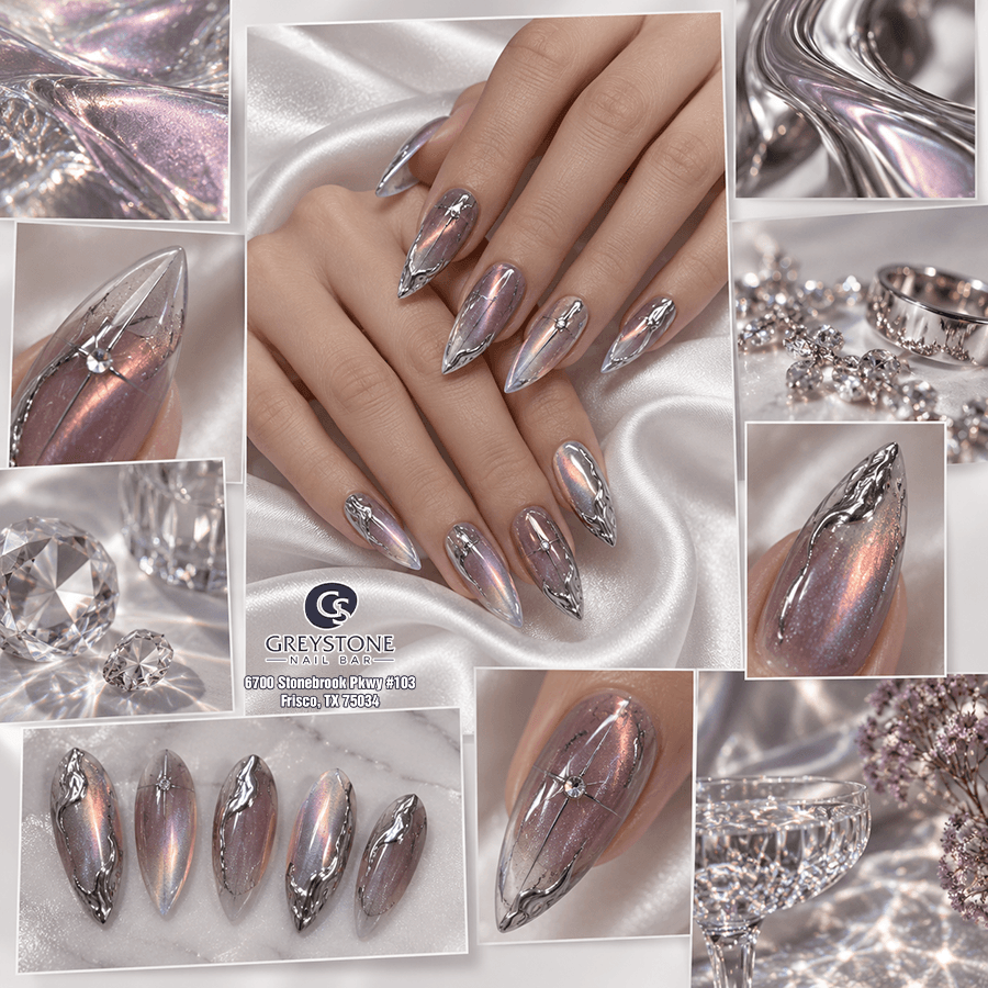 Grey Stone Nails Bar