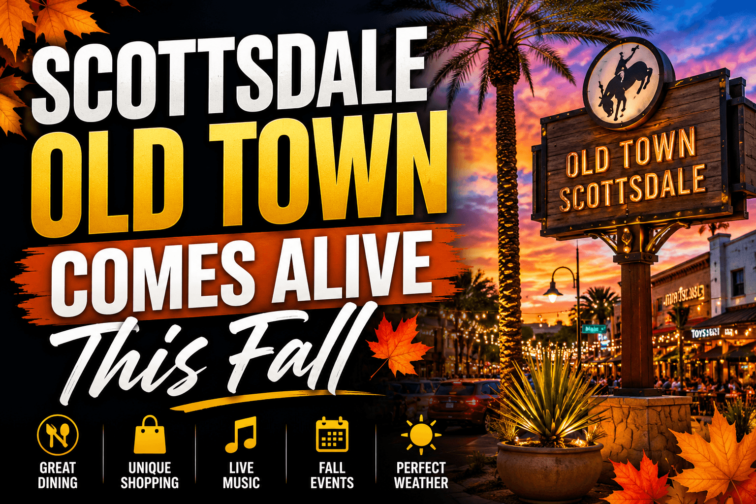 Scottsdale Old Town Comes Alive This Fall