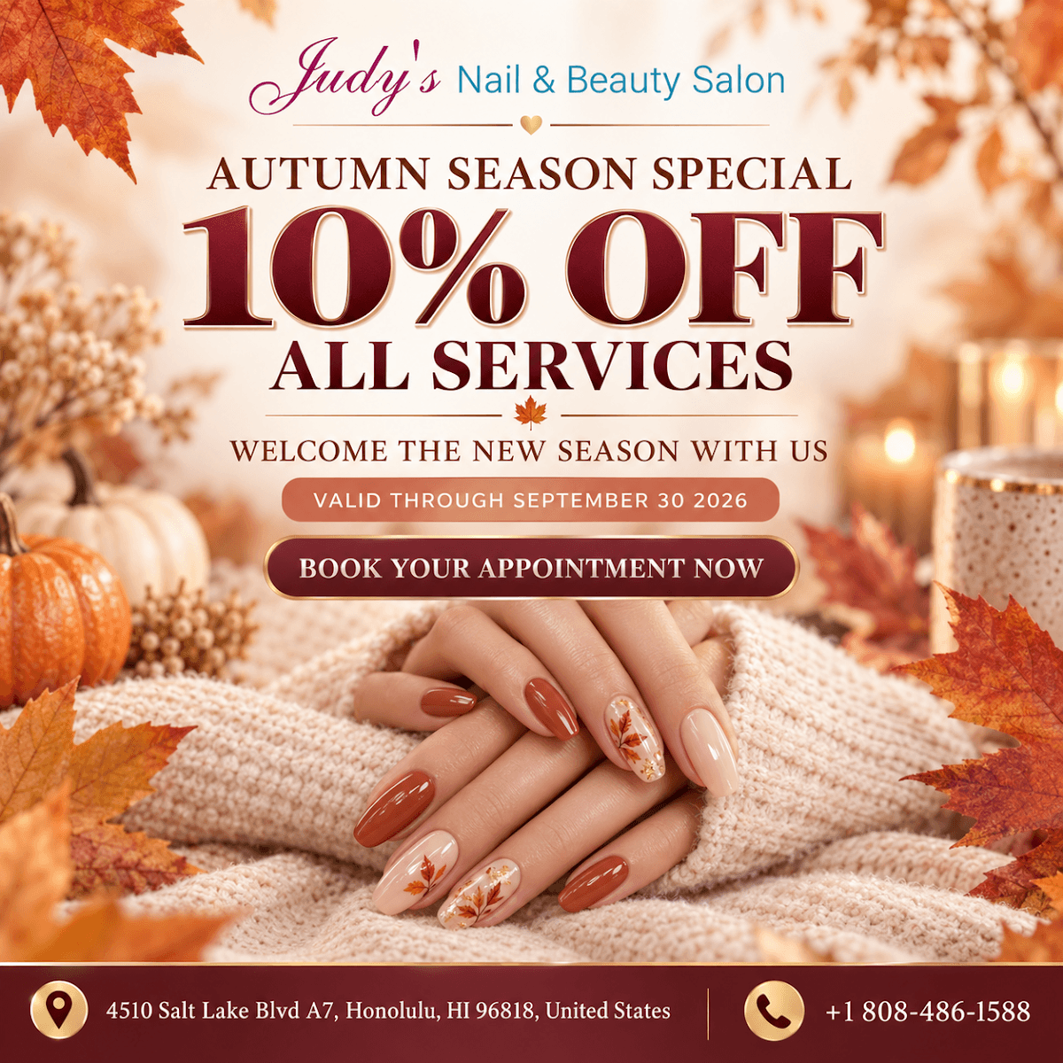 Judy Nail & Beauty Salon LLC