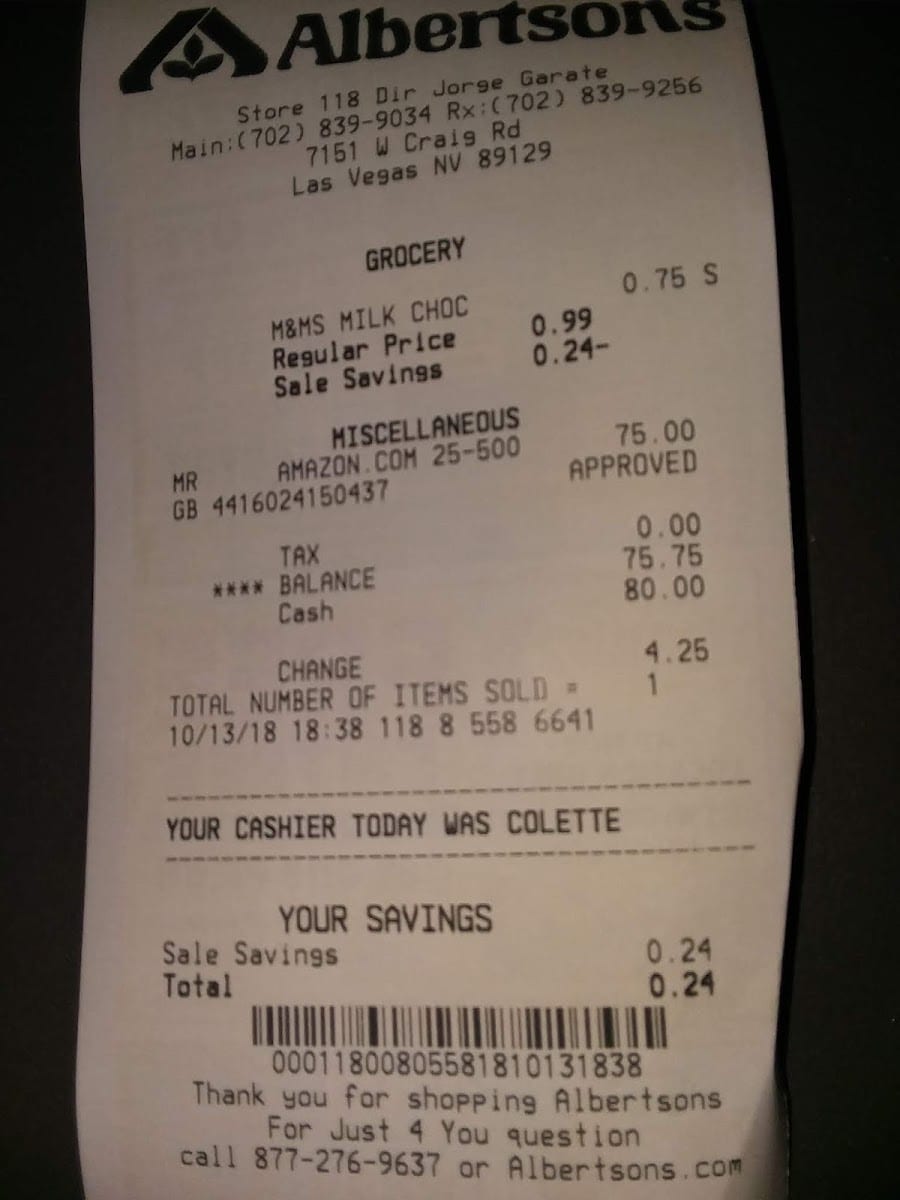 Albertsons Deli