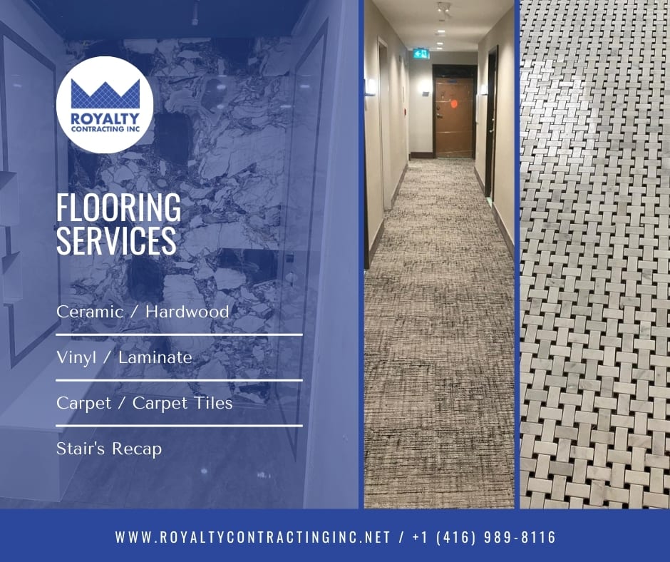 Royalty Contracting INC - Top Flooring Services: Ceramic, Hardwood, Vinyl, Laminate, and Carpet tiles., photo 3