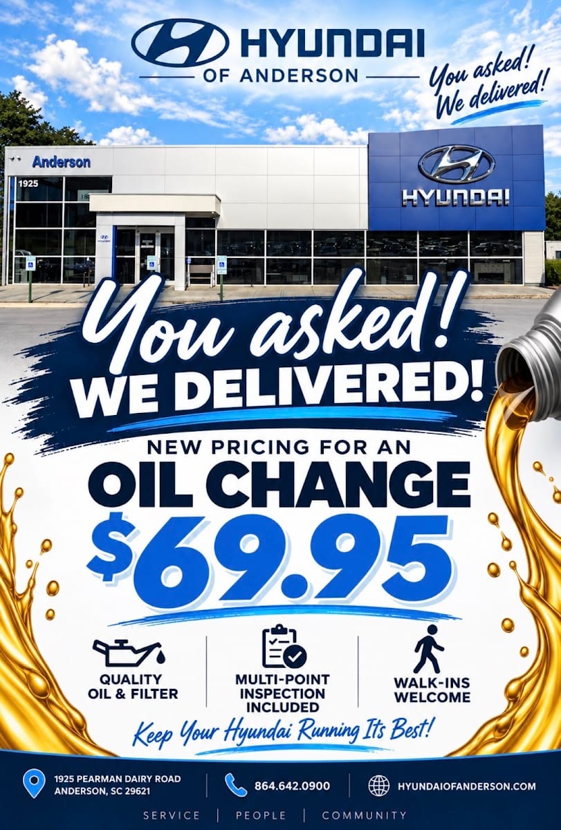 Hyundai of Anderson Service