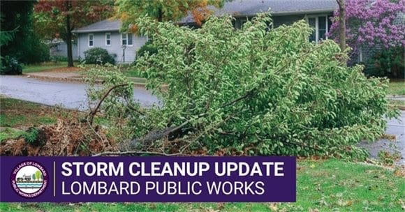 Lombard Public Works: Storm Debris Collection Update