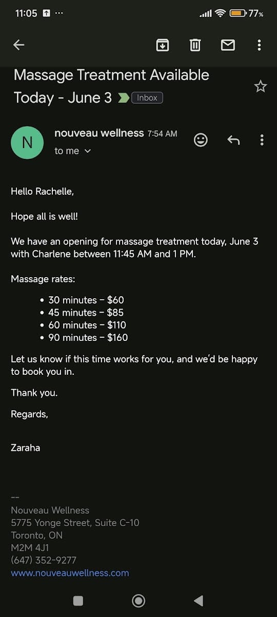 Nouveau Wellness - Chiropractic, Physiotherapy, Massage Therapy, Naturopathic Medicine, photo 2