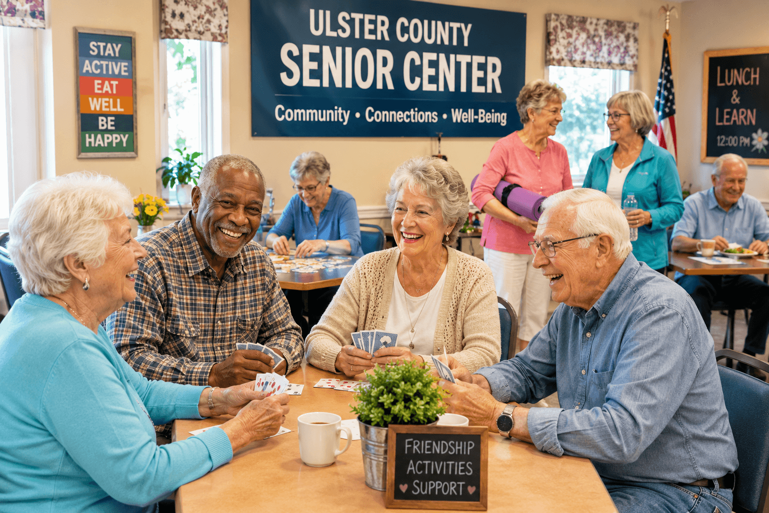 Ulster County Senior Centers: Activities, Meals, and Social Programs