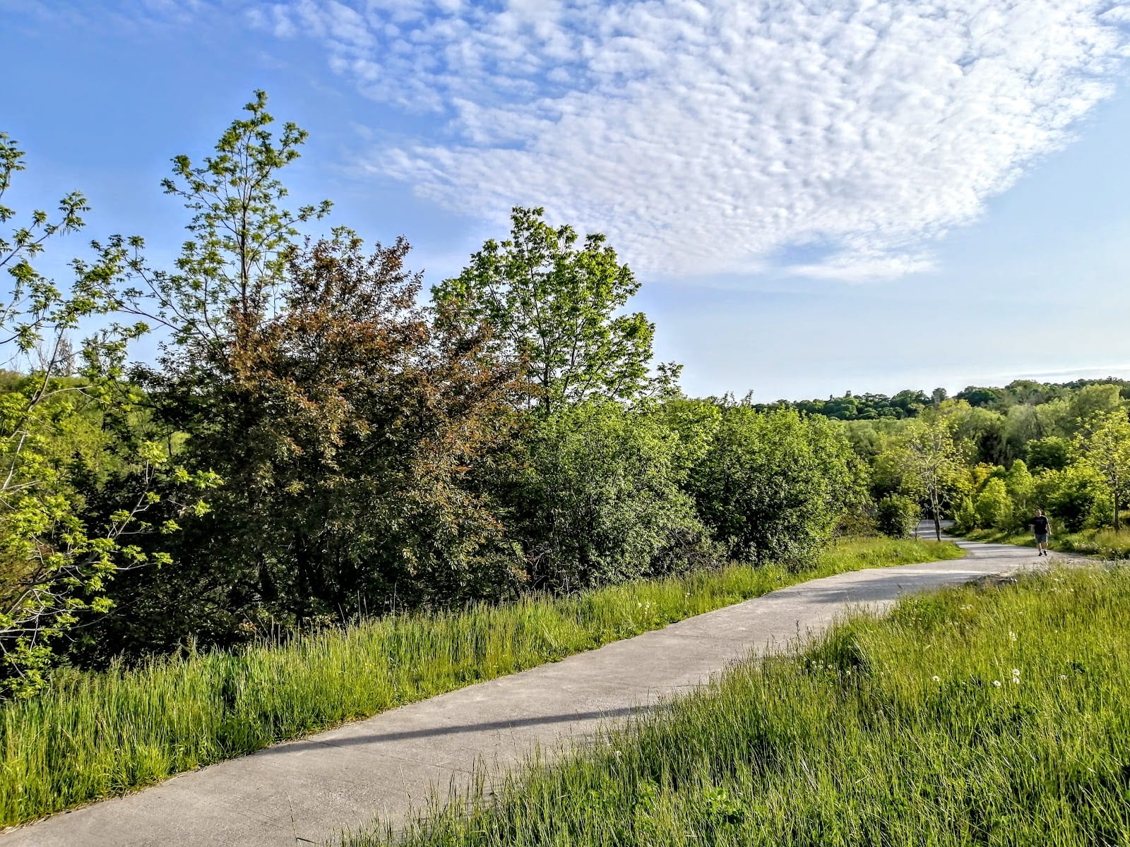 Upper Don Recreation Trail, Finch Ave. E. South Side Entrance