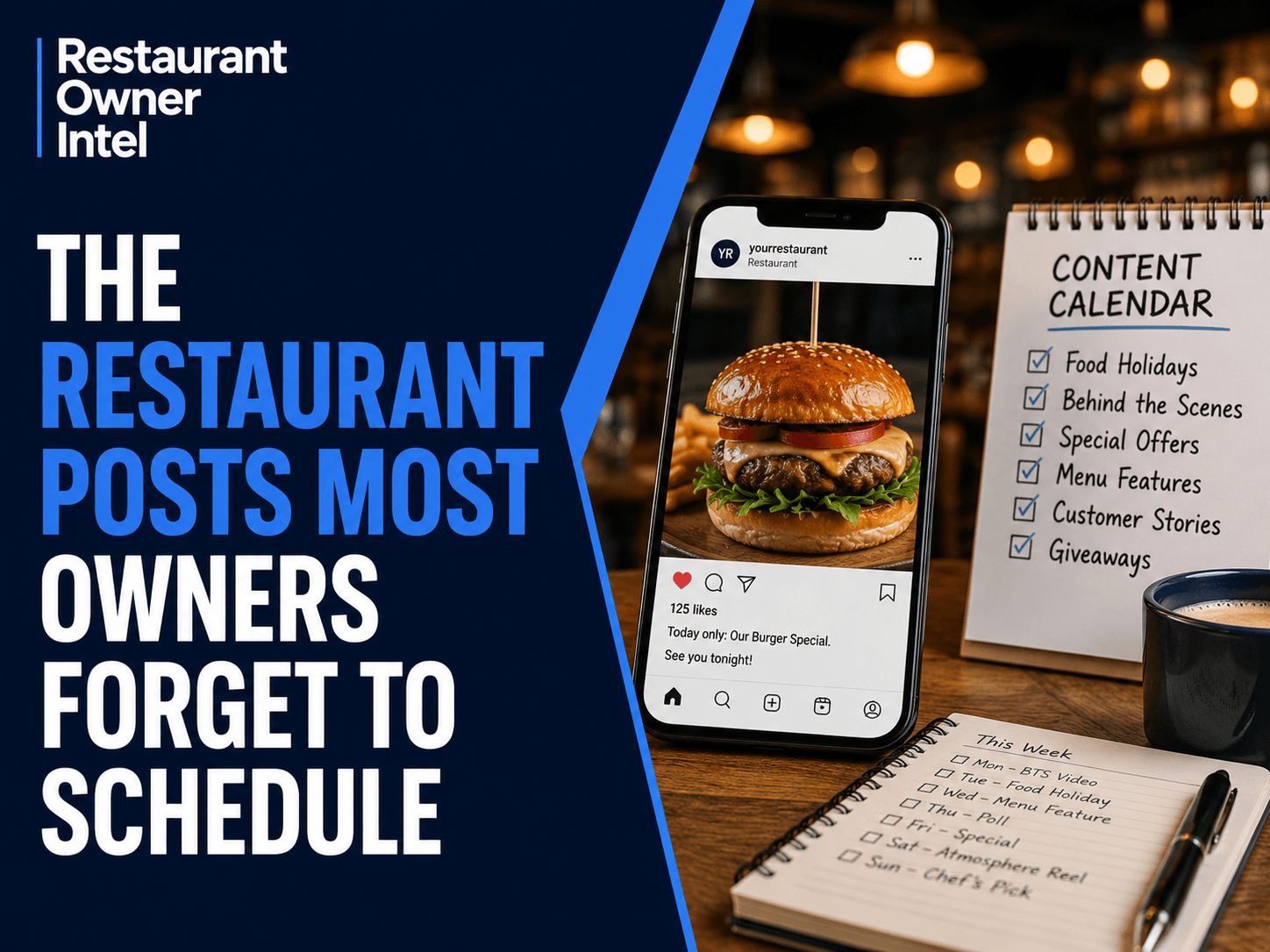 The Restaurant Posts Most Owners Forget to Schedule