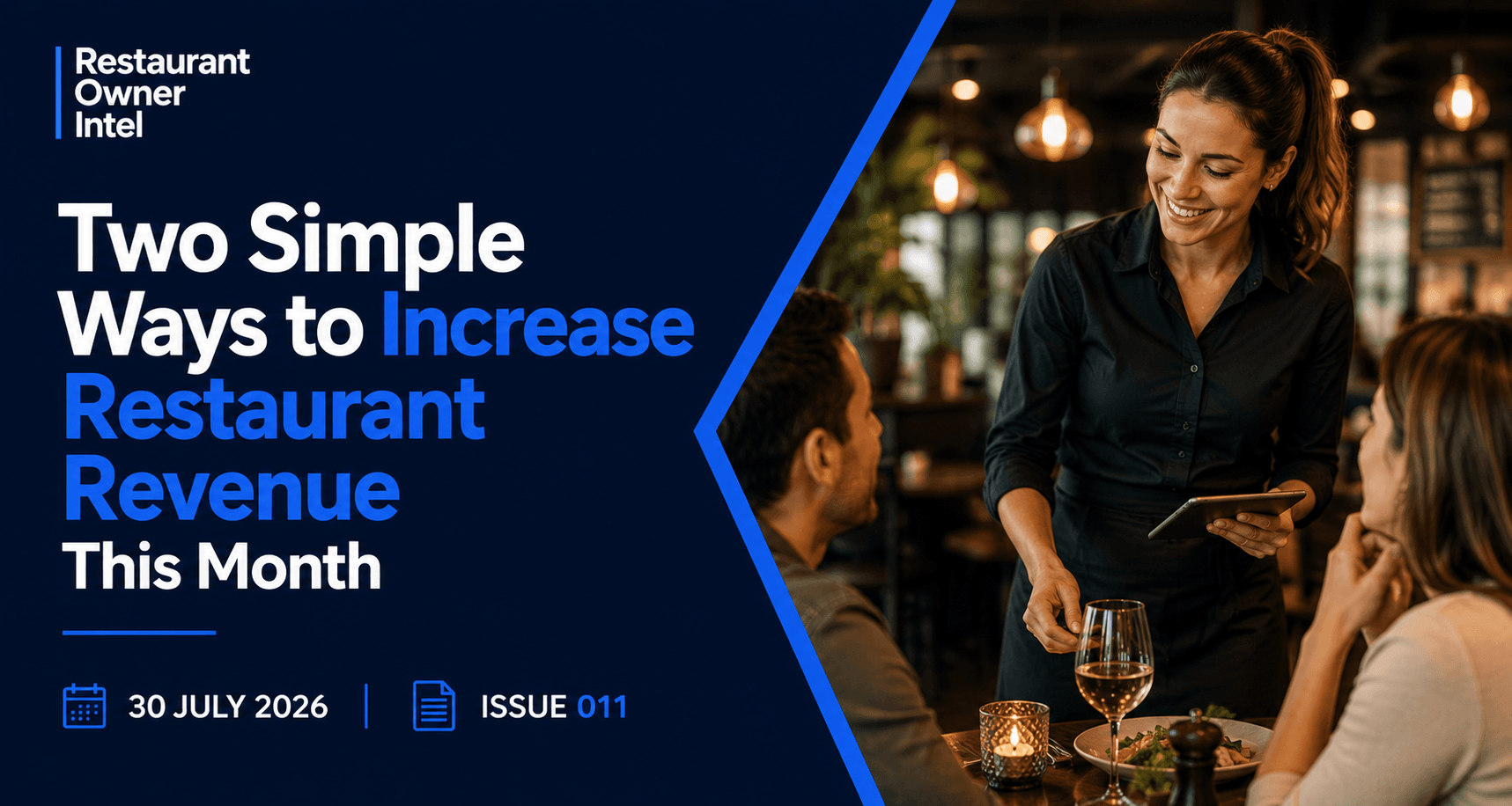 Two Simple Ways to Increase Restaurant Revenue This Month