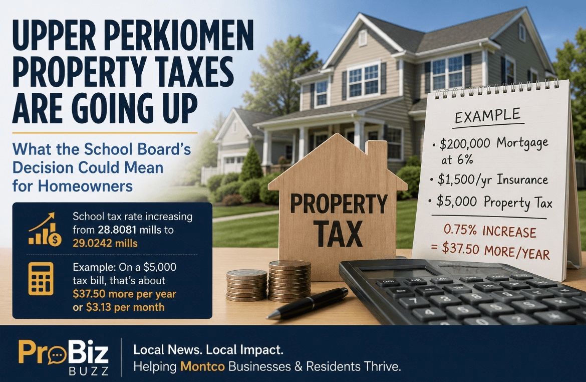 Upper Perkiomen Homeowners Brace for Impact: Are Rising Taxes Worth the Cost?