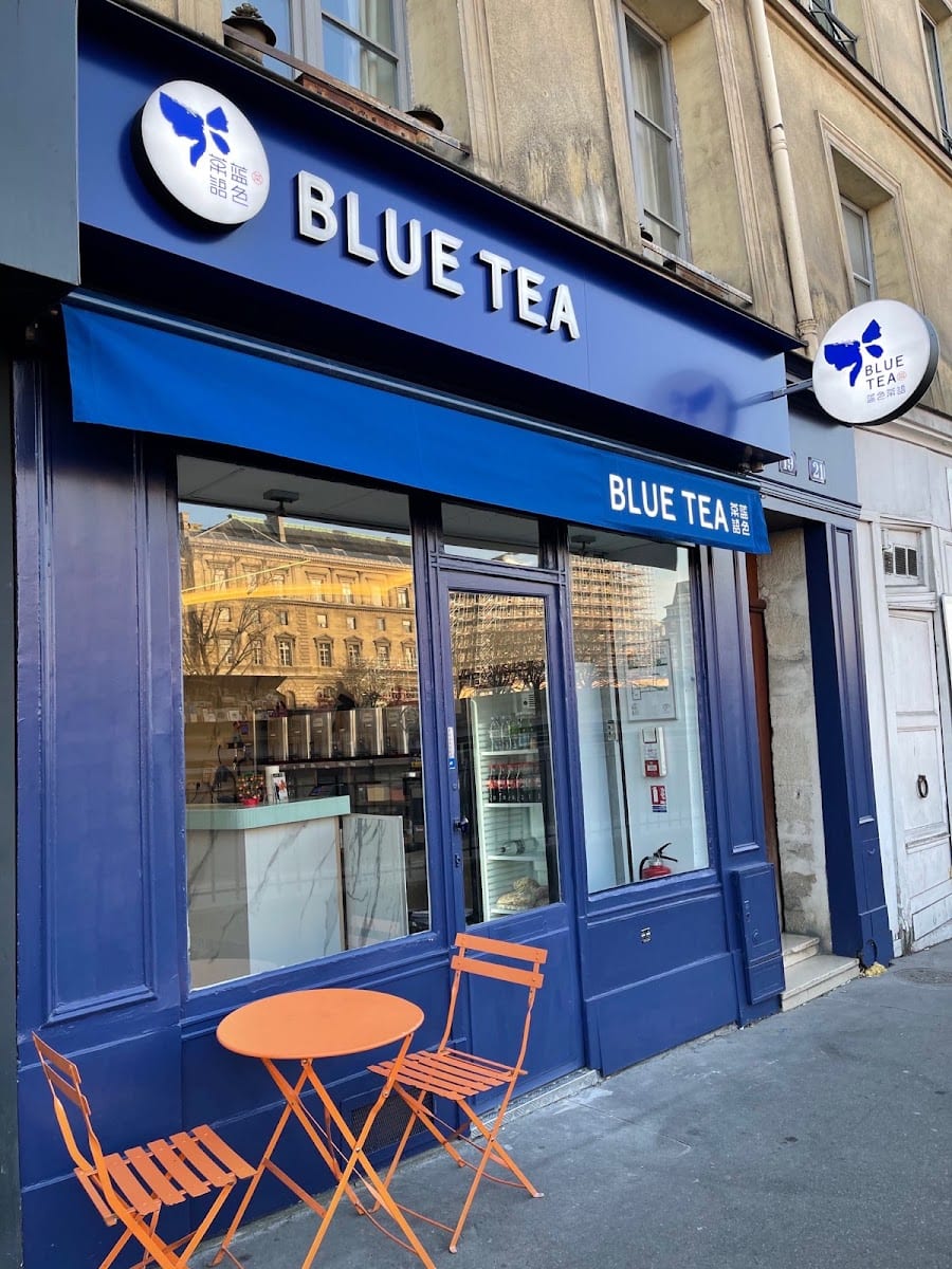 Blue tea Saint-Michel, photo 2