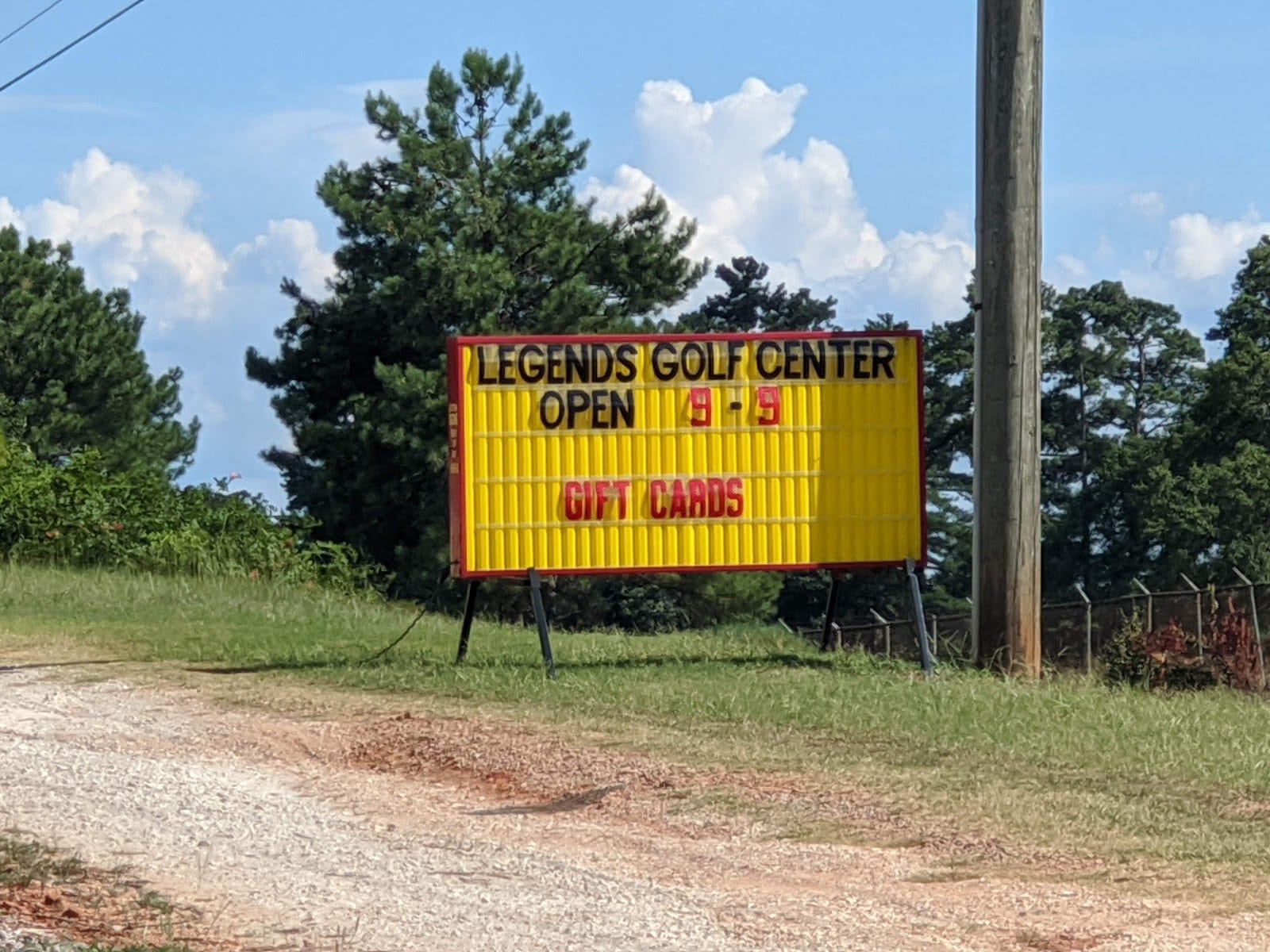 Driving range on 76