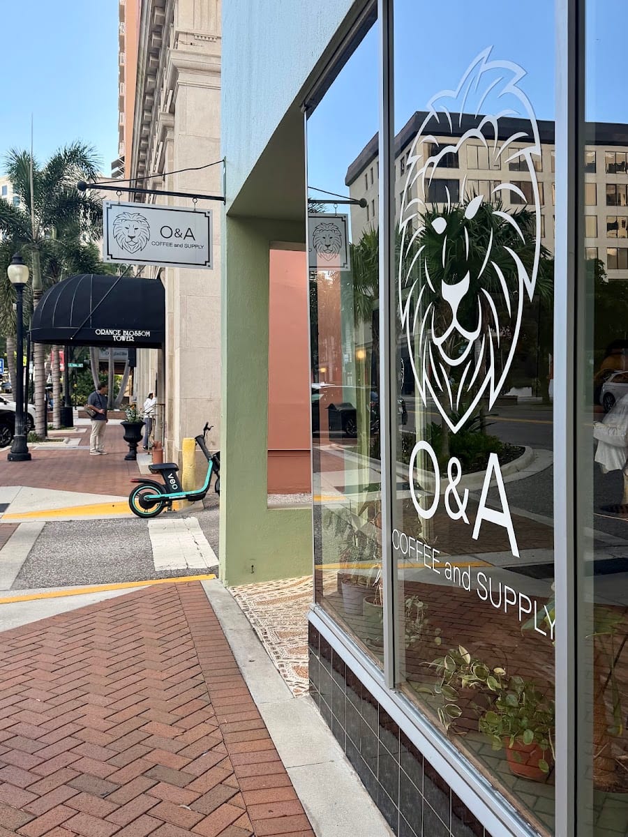 O & A Coffee and Supply Downtown Sarasota