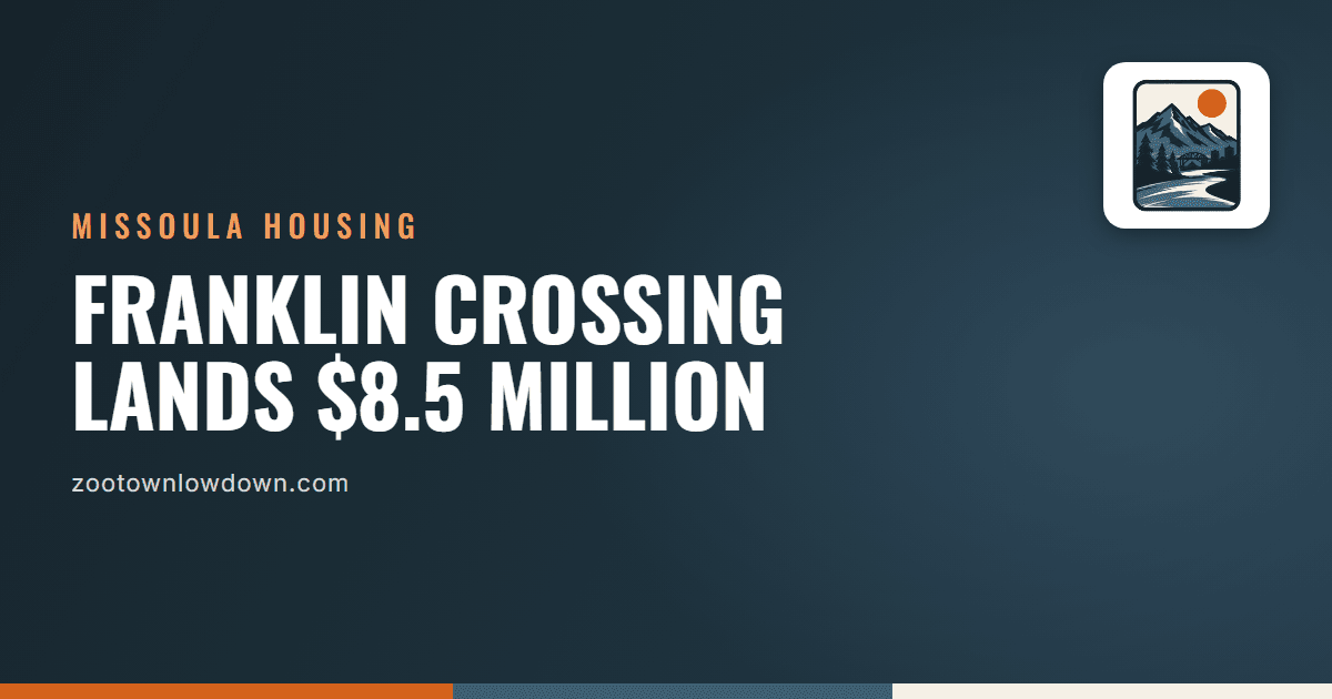 Franklin Crossing lands $8.5 million for affordable homes