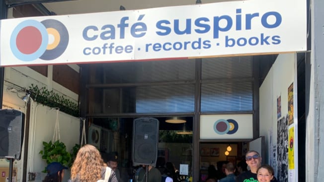 Cafe Suspiro - coffee, records, and books!, photo 2