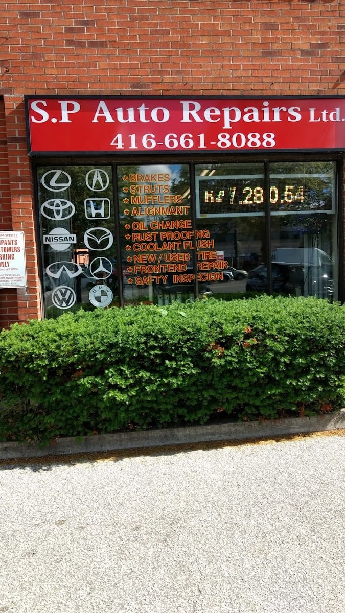 S.P Auto Repairs Ltd.